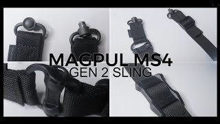 MAGPUL MS4 SLING REVIEW [upl. by Ahsemrak413]