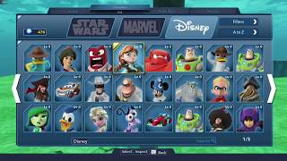 Disney Infinity 30 Gold Edition All Characters Content Review [upl. by Guinn485]