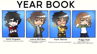 📖 Yearbook trend 📖  Voltron  gacha [upl. by Ahsienot]