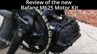 Reviewing the new Polarizing Bafang M625 Mid drive motor kit [upl. by Aivle372]