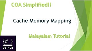 Cache Memory Mapping  Direct Mapping  Associative Mapping  Set Associative Mapping [upl. by Filberte859]