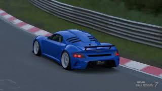 Gran Turismo 7 My 2007 RUF CTR3 At The NurBurgring Nordschleife [upl. by Eizzo176]