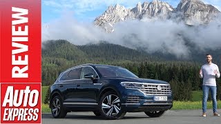 New Volkswagen Touareg 2018 review  Big SUV makes huge leap in quality and tech [upl. by Scoter]