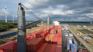 Crossing the Atlantic on a container ship [upl. by Atiuqrahs180]