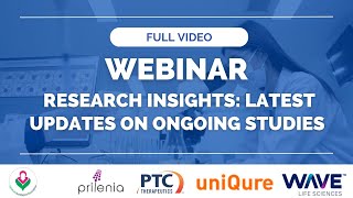 Webinar Research Insights Latest Updates on Ongoing Studies [upl. by Hars]