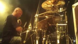 Dark Tranquillity  Therein  drum cam on metal frenzy 2016  Germany [upl. by Gaskill]