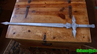 Full Size 3D printed Dark Repulser Sword from Sword Art Online [upl. by Attezi]