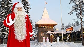 Weihnachtsmanndorf in Rovaniemi in Lappland Die besten Weihnachtsmann Videos Finnland [upl. by Avra]