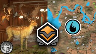 Diamond Fallow Deer Guide with map locations  Hirschfelden theHunter Call of the Wild 2021 [upl. by Mellitz]