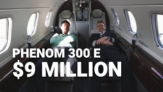 945M Embraer Phenom 300E amp First Officer Aviation Talk [upl. by Auhsuoj]