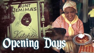 Aunt Jemimas Pancake House at Disneyland 1955 [upl. by Aleakim108]