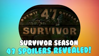 Survivor Season 47 Premiere Date Cast Reveals amp Exciting Spoilers [upl. by Idoj]