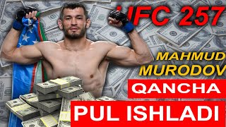 UFC 257 MURADOV QANCHA PUL ISHLADI  МУРАДОВ СКОЛЬКО ЗАРАБОТАЛ НА UFC 257 [upl. by Yarod]