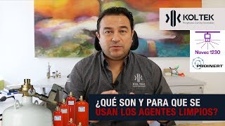 ¿Qué son y para qué se usan los agentes limpios FM200 ECARO25 NOVEC 1230 ProInert Inergen [upl. by Maryl]