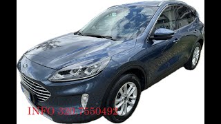 FORD KUGA 15 ECOBLU TITANIUM KM CERTIFICATI [upl. by Rao177]