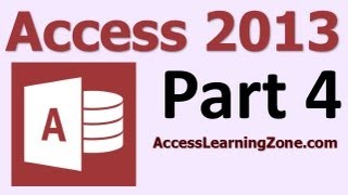 Microsoft Access 2013 Tutorial Level 1 Part 04 of 12  Customer Table Part 1 [upl. by Myo]