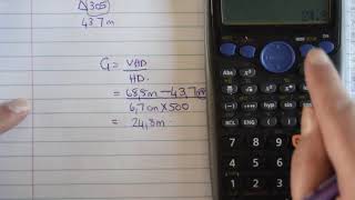 Geography Mapwork How to calculate the gradient [upl. by Nim]