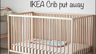 IKEA Baby Crib Setup Guide  Dismantling and Storing Your Baby Crib [upl. by Kipton58]