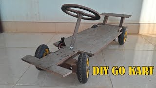 Buil a Electric Go Kart at Home  Electric Car  Tutorial [upl. by Jonati382]