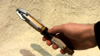 Retrocast Review Dr Who quotMatt Smithquot Metal Sonic Screwdriver Real Screwdriver tool unboxing [upl. by Aikan60]