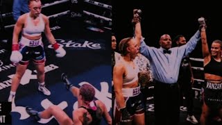 Paige VanZant Vs Elle Brooke FULL FIGHT HIGHLIGHTS VanZant Vs Brooke [upl. by Nreval210]