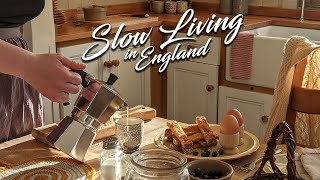 Slow Living Silent Vlog  English Life in Lockdown  Simple Morning UK  Cottagecore [upl. by Iahs]