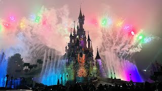 Disney quotIlluminationsquot Fireworks Finale  Disneyland Paris Preview Ahead of Official Return 2021 [upl. by Llerrehc]