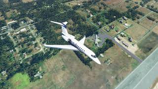 4K Jumbolair John Travolta’s mansion with runway in Microsoft Flight Simulator 2020 [upl. by Anwahsad731]