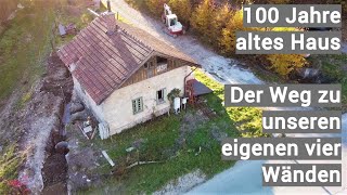 Wir renovieren ein 100 Jahre altes Haus ein starkes Fundament muss her Bauvlog 4 [upl. by O'Grady]