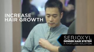 StayAhead of hair thinning with SERIOXYL Denser Hair System [upl. by Fuchs]