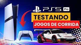 PLAYSTATION 5 PRO TESTANDO JOGOS DE CORRIDA [upl. by Ppilihp]