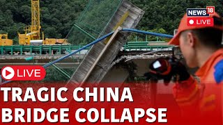 China Bridge Collapse Live  11 Dead Over 30 Missing As Bridge Collapse  China Bridge Live  N18G [upl. by Nwadal62]