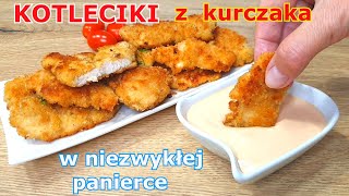 Soczyste kotleciki z kurczaka w niezwykłej panierce 👌 tak pyszne że nic nie pozostaje na stole 👍 [upl. by Eelana]