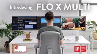 Introducing Flo X Multi  The Ultimate Monitor Arm for Dual amp Triple Screen Setups [upl. by Kotta]