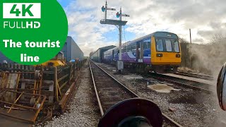 Embsay amp Bolton Abbey Steam Railway Full Journey 4k [upl. by Suiravat903]