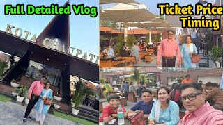 New Kota Chaupati  Landmark City Chaupati  Full Detailed Vlog  Kota Smart City [upl. by Allenad]