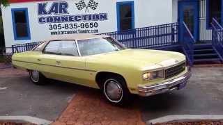 1976 Caprice Hardtop  Karconnectioninccom Miami FL [upl. by Yramesor413]