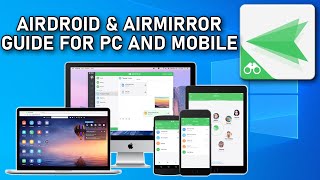 AirMirror and AirDroid for Android and Windows Guide 2020 [upl. by Illib709]