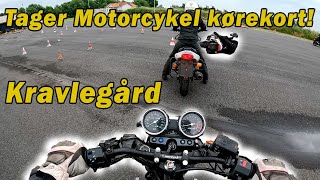 Tager Motorcykelkørekort  På Kravlegård [upl. by Nester753]