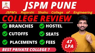 JSPMs Rajarshi Shahu College of Engineering College Review 2024  JSPM College Review Pune [upl. by Brandea]