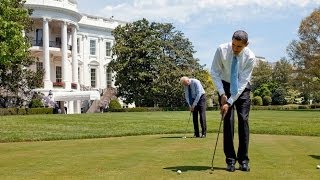 Top 10 US Presidents in Golf [upl. by Quitt401]