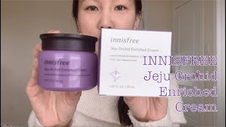 INNISFREE Orchid Enriched Cream Review  lifewithlil [upl. by Dominik856]