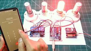 GSM and DTMF based Relay Control with Arduino [upl. by Wesle410]