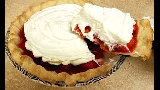 Fresh Strawberry Pie Recipe [upl. by Aken]