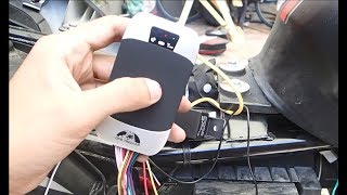 Como instalar GPS alarma rastreador en TODAS las MOTOS detallado TRACKER TK303 desde 0 parte 13 [upl. by Sybil]