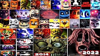 Every 5000 Jumpscare in FNAF WORLD OF JUMPSCARES [upl. by Raff]