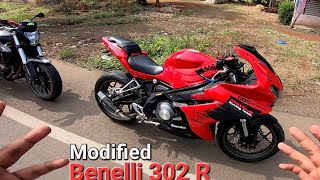 Benelli Tornado 302 R Modified [upl. by Itsirc807]