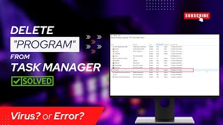 How to delete “Program” in Task Manager Startup Tab in Windows  Broken File or Virus [upl. by Sonya]