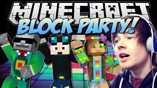 ULTIMATE RAGE PARTY  Minecraft Block Party Minigame [upl. by Helse]