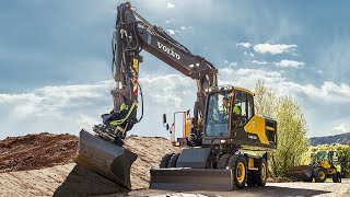 Volvo Wheeled Excavators Eseries  Operating instructions  Know your machine – 410 [upl. by Mcarthur]